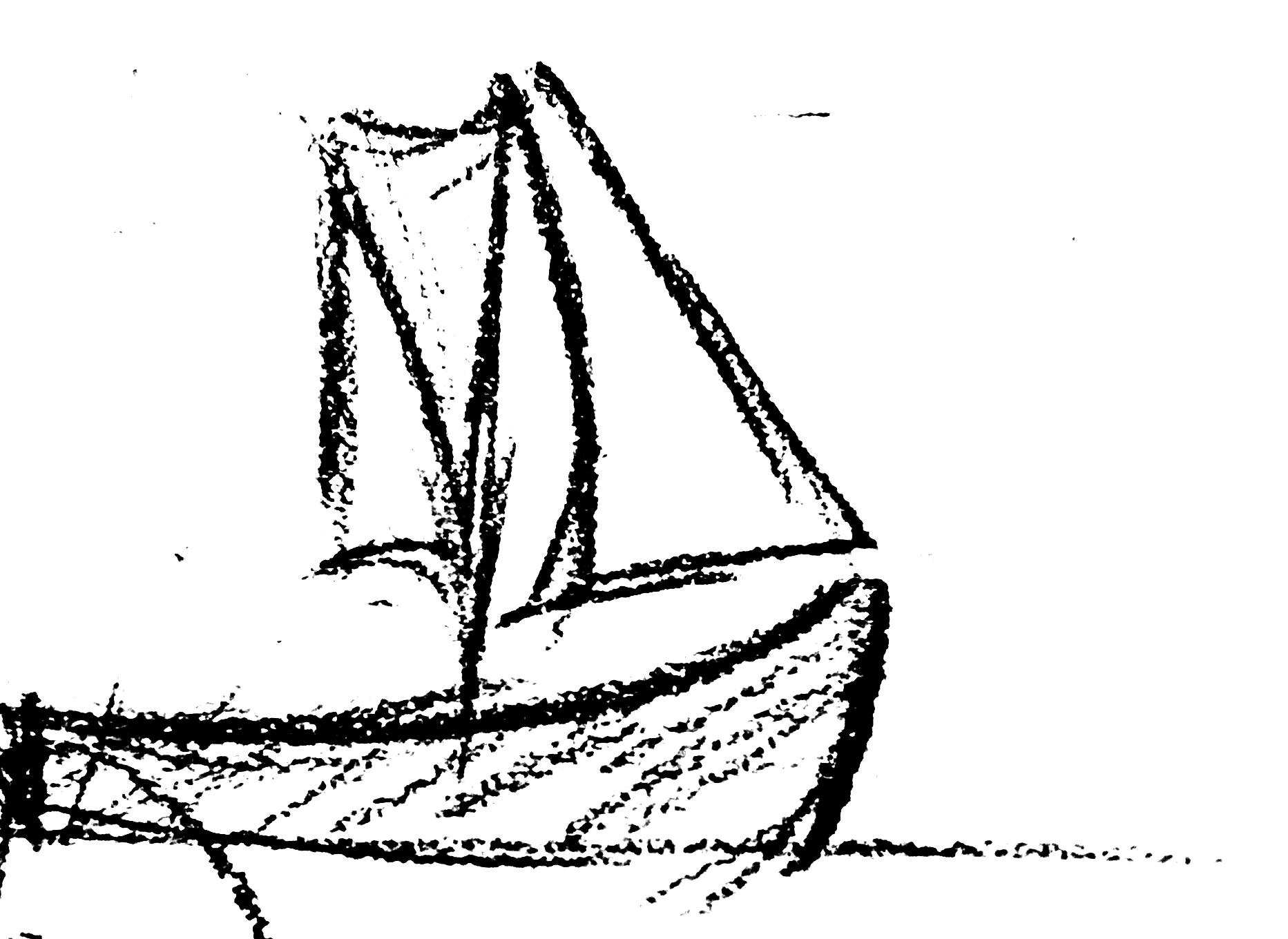 Illustration of a ship by Melita